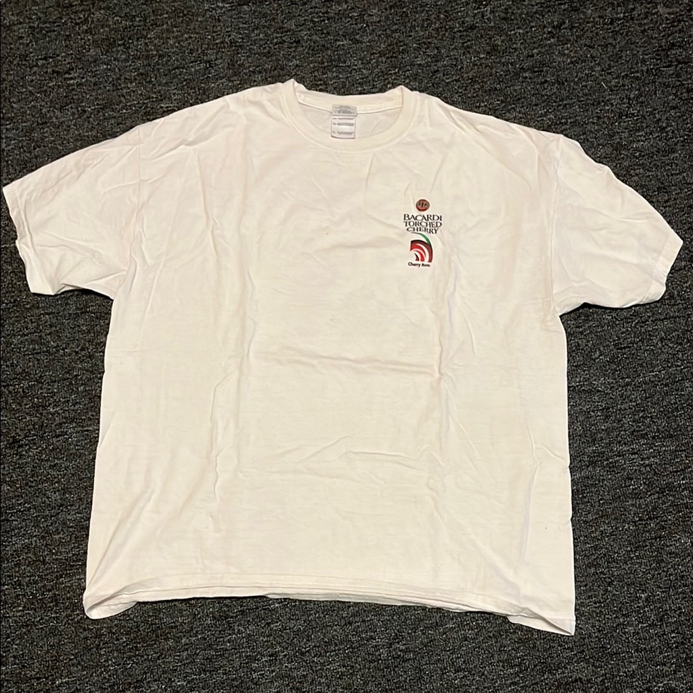 White Graphic Men's T-Shirt